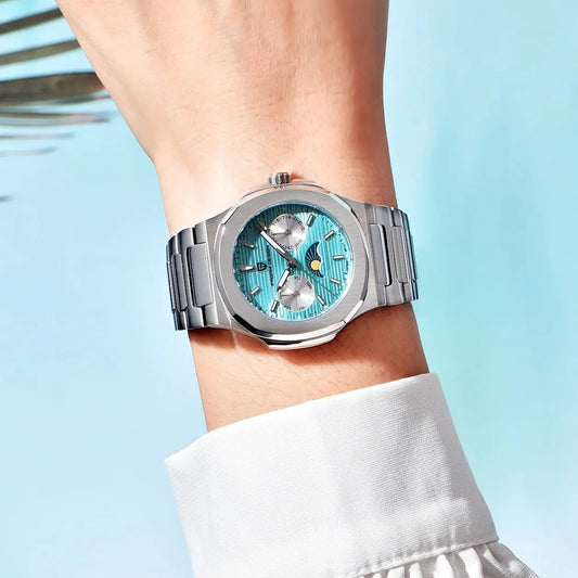 PAGANI DESIGN Celeste Tiffany Moonphase Sapphire 32