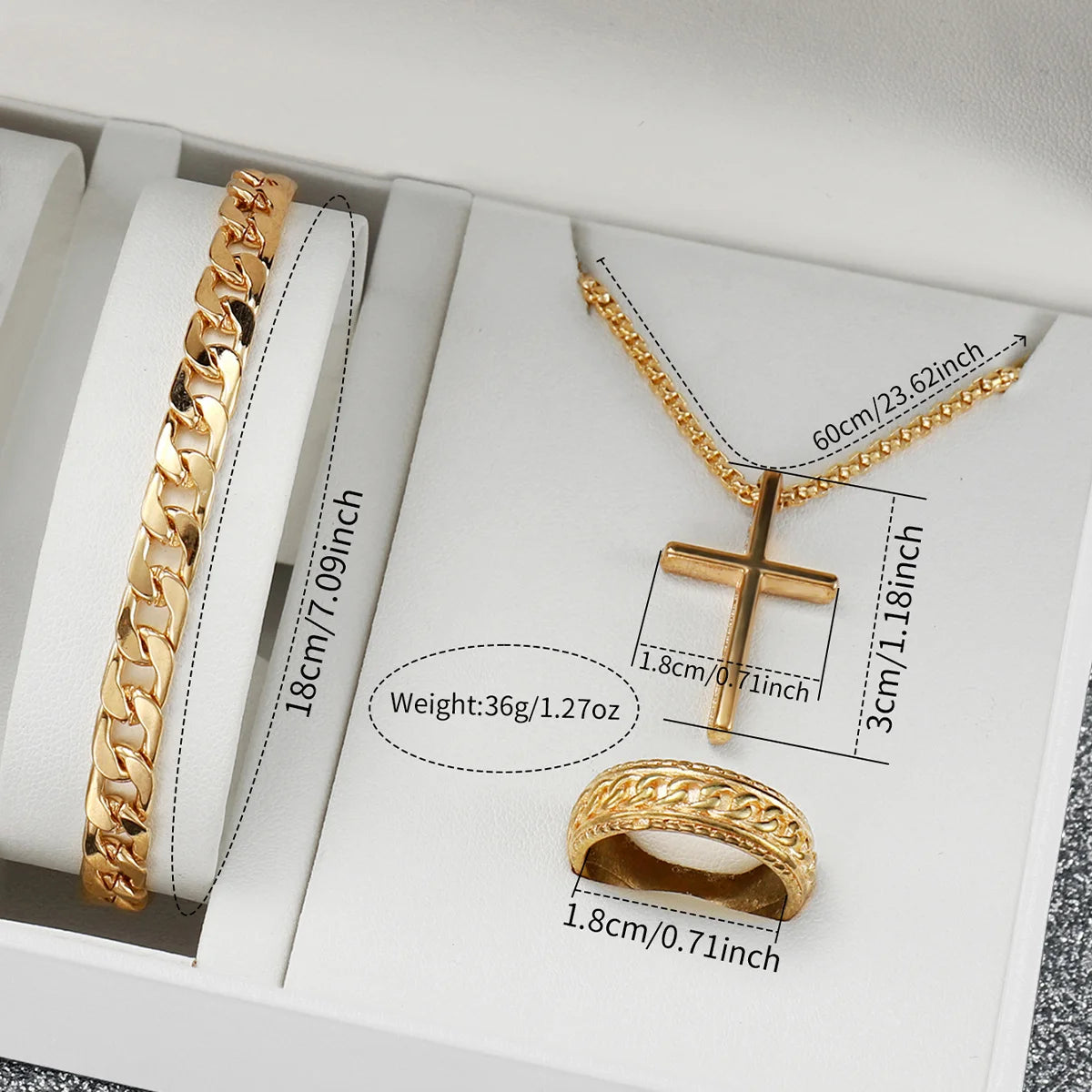Luxury Gentleman Gift Set 4PCS™