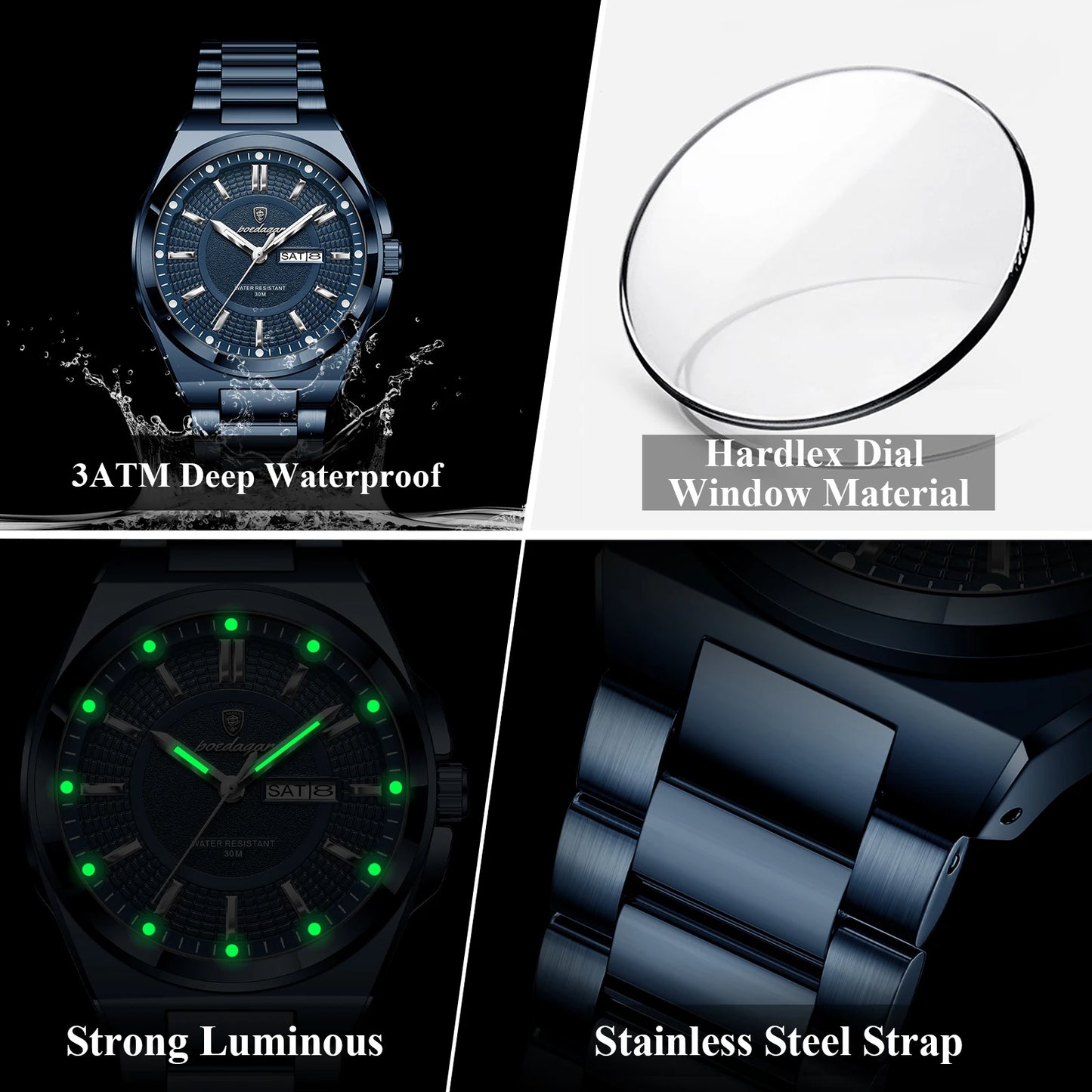 POEDAGAR ChronoSport WeekDate