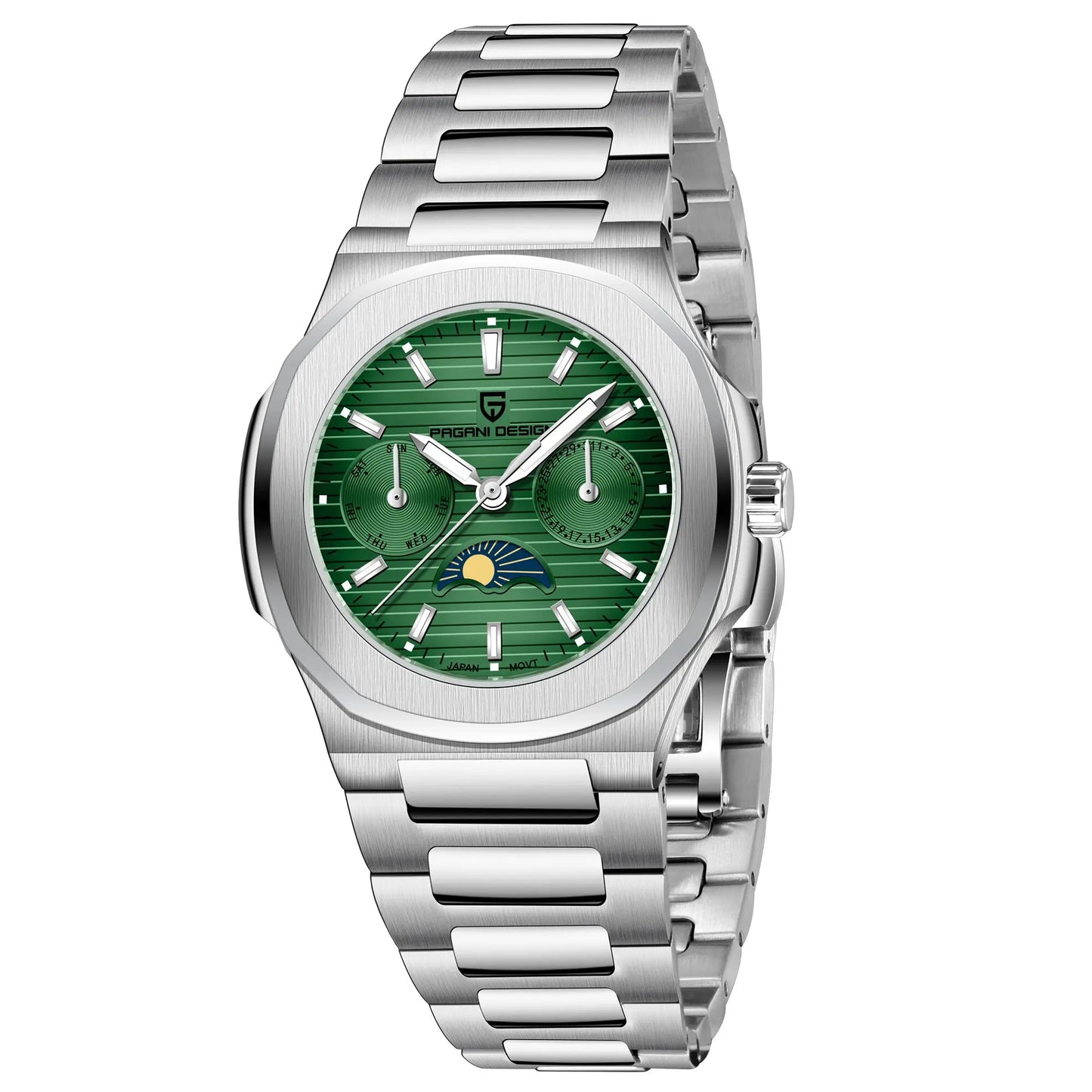 PAGANI DESIGN Celeste Tiffany Moonphase Sapphire 32
